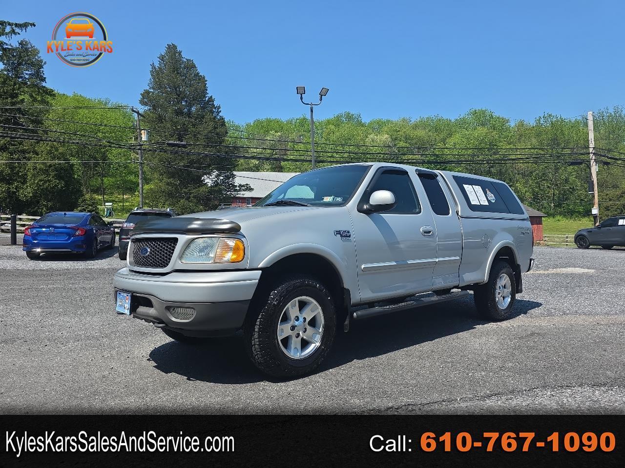 2002 Ford F-150 Supercab 139" 4WD XLT