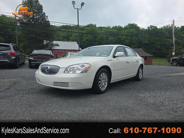 White 2008 Buick Lucerne CX FWD Sedan Front-Wheel Drive Automatic