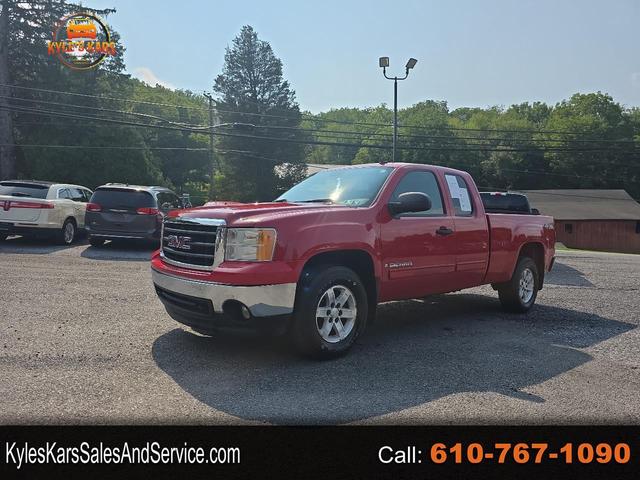 Red 2008 GMC Sierra 1500 Pickup Truck Four-Wheel Drive Automatic