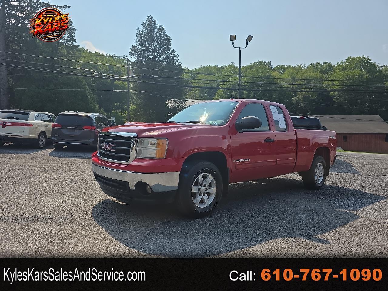 2008 GMC Sierra 1500 4WD Ext Cab 143.5" SLE1
