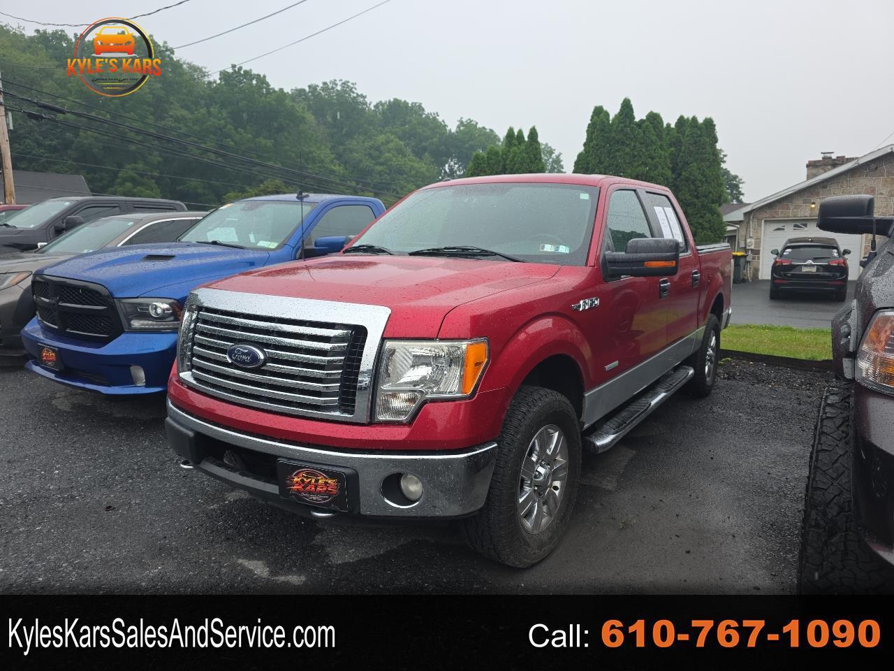2012 Ford F-150 4WD SuperCrew 145" XLT