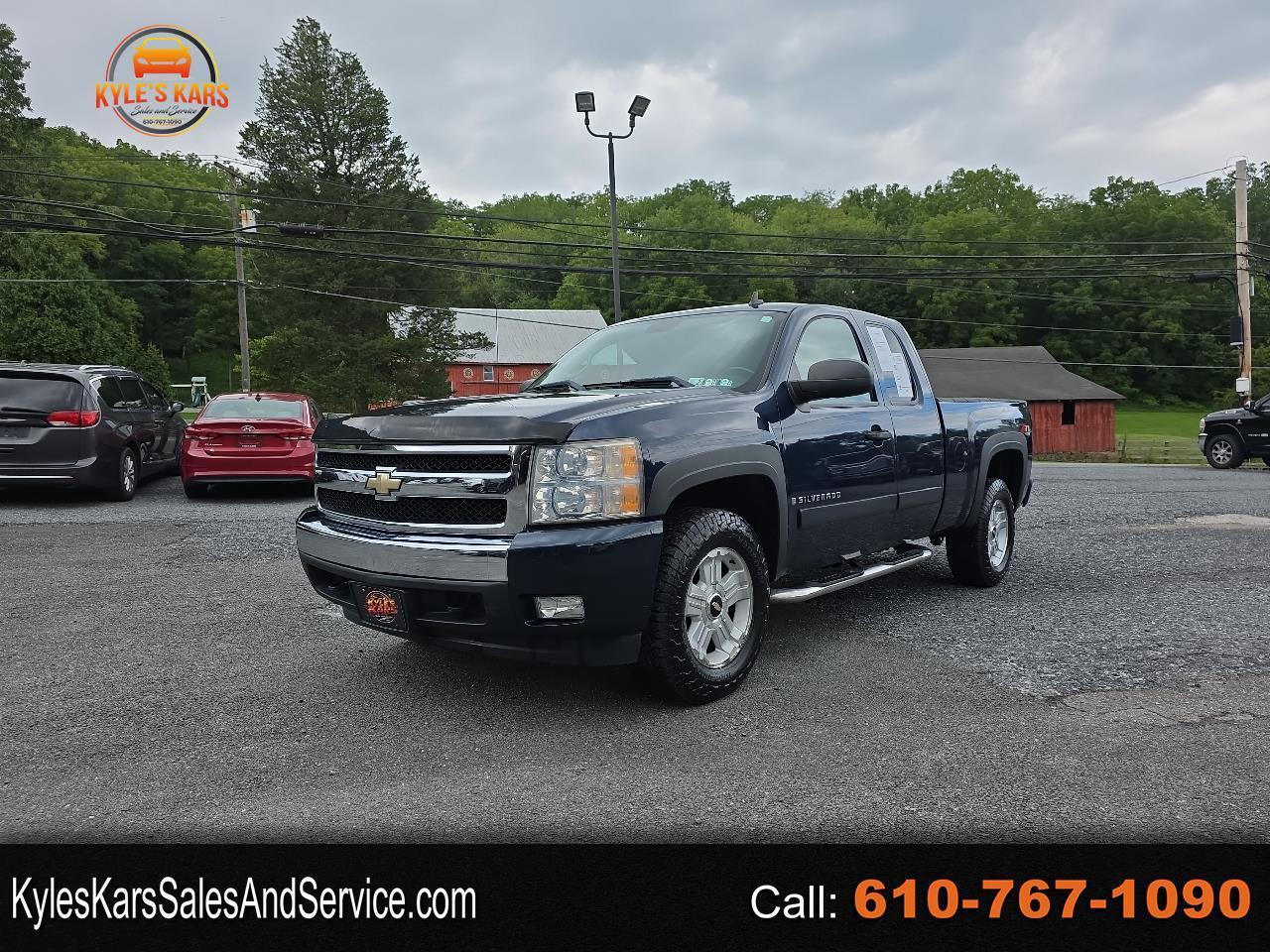 2007 Chevrolet Silverado 1500 4WD Ext Cab 143.5" LT w/2LT