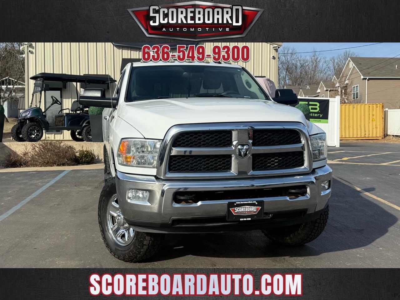 2018 RAM 3500 SLT 4x4 Reg Cab 8' Box