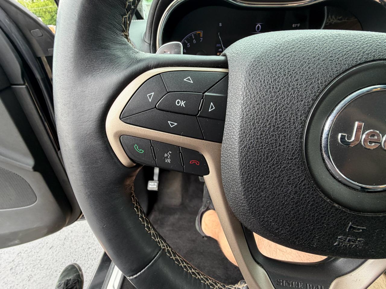 Jeep Grand Cherokee 4WD 4dr Overland 2015