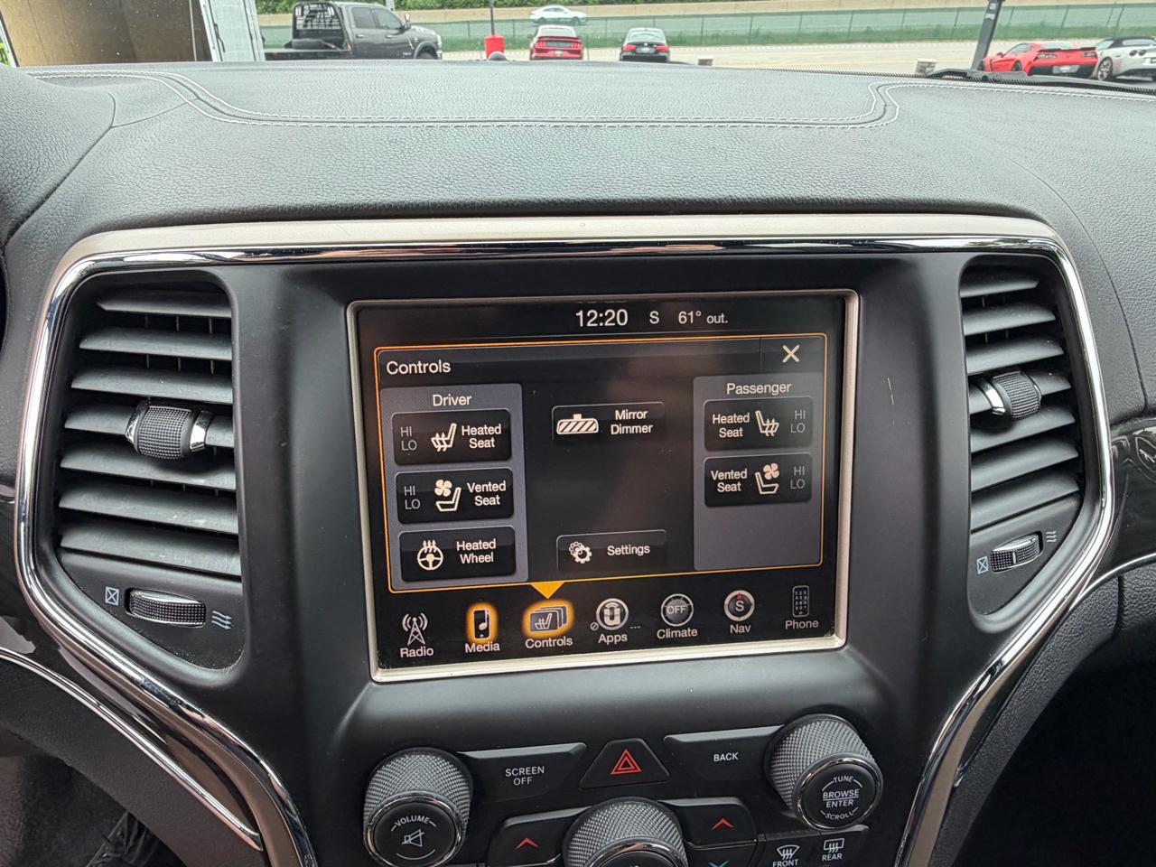Jeep Grand Cherokee 4WD 4dr Overland 2015