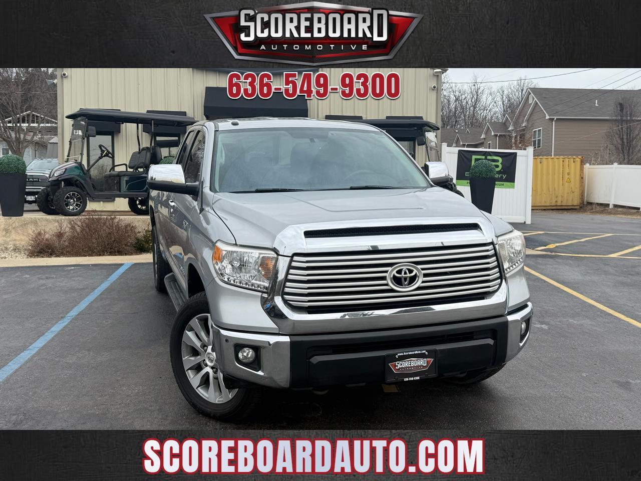 2016 Toyota Tundra 4WD Truck Double Cab 5.7L V8 6-Spd AT LTD (Natl)