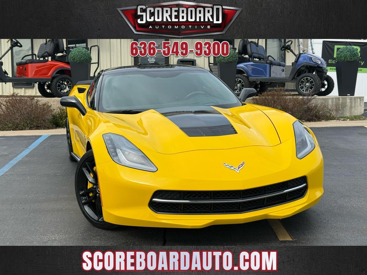 2014 Chevrolet Corvette Stingray 2dr Z51 Cpe w/2LT