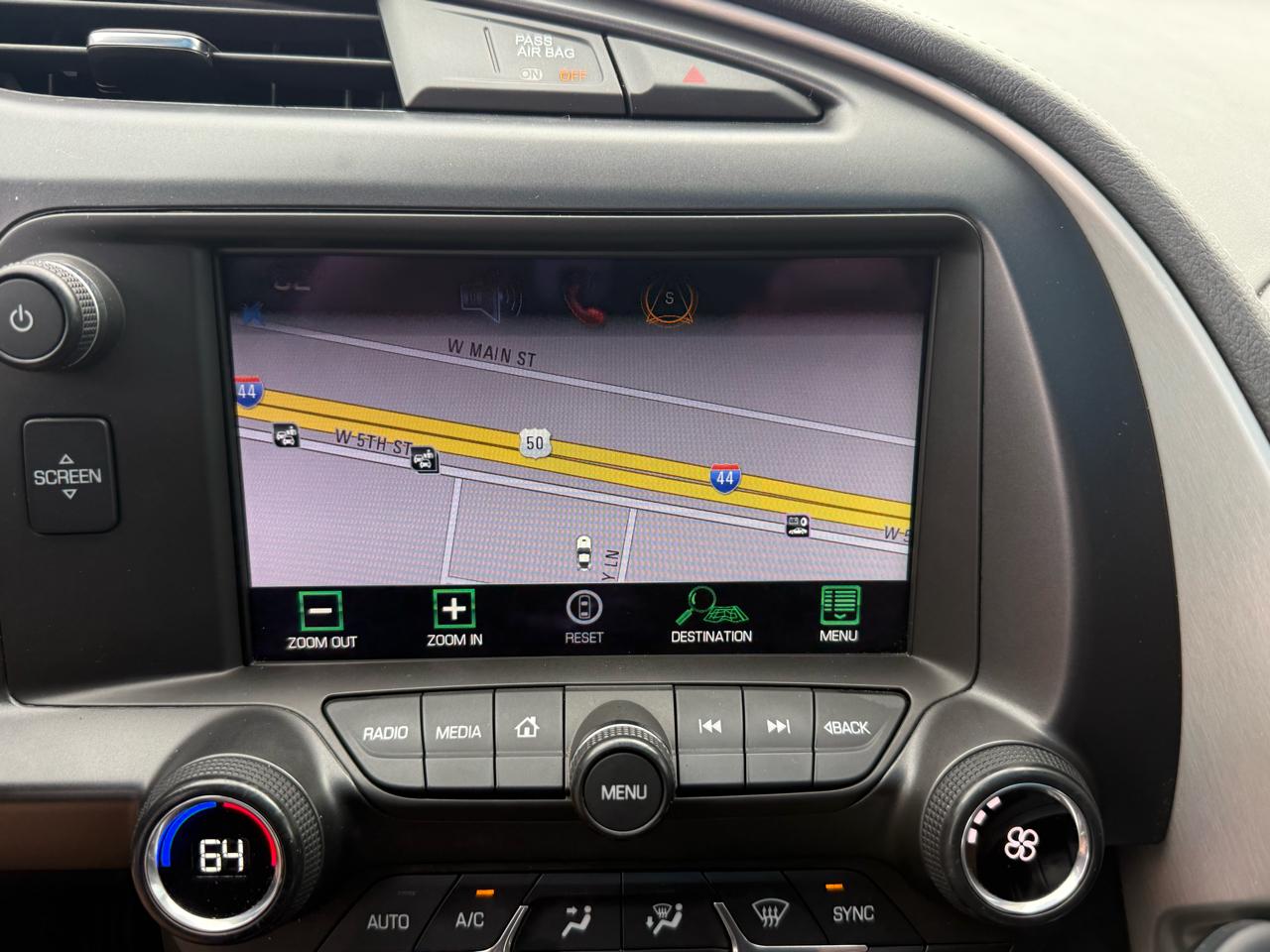 Chevrolet Corvette Stingray 2dr Z51 Cpe w/2LT 2014