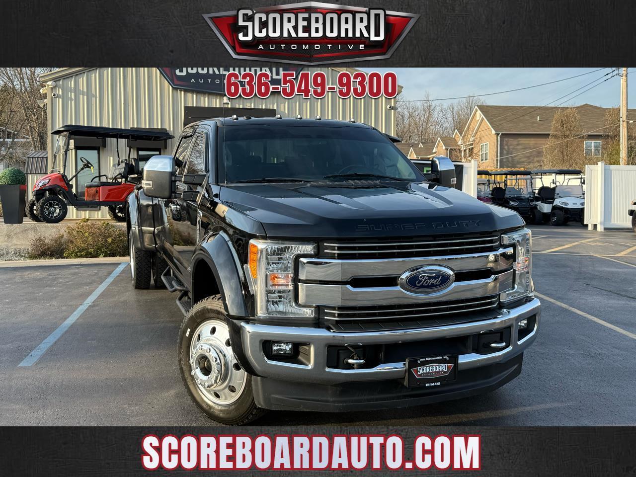 Ford Super Duty F-450 DRW Lariat 4WD Crew Cab 179" WB 60" CA 2017