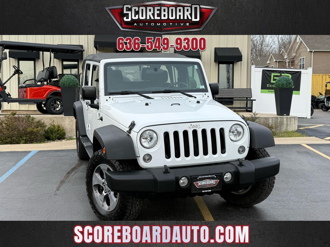 2015 Jeep Wrangler Unlimited 4WD 4dr Sport