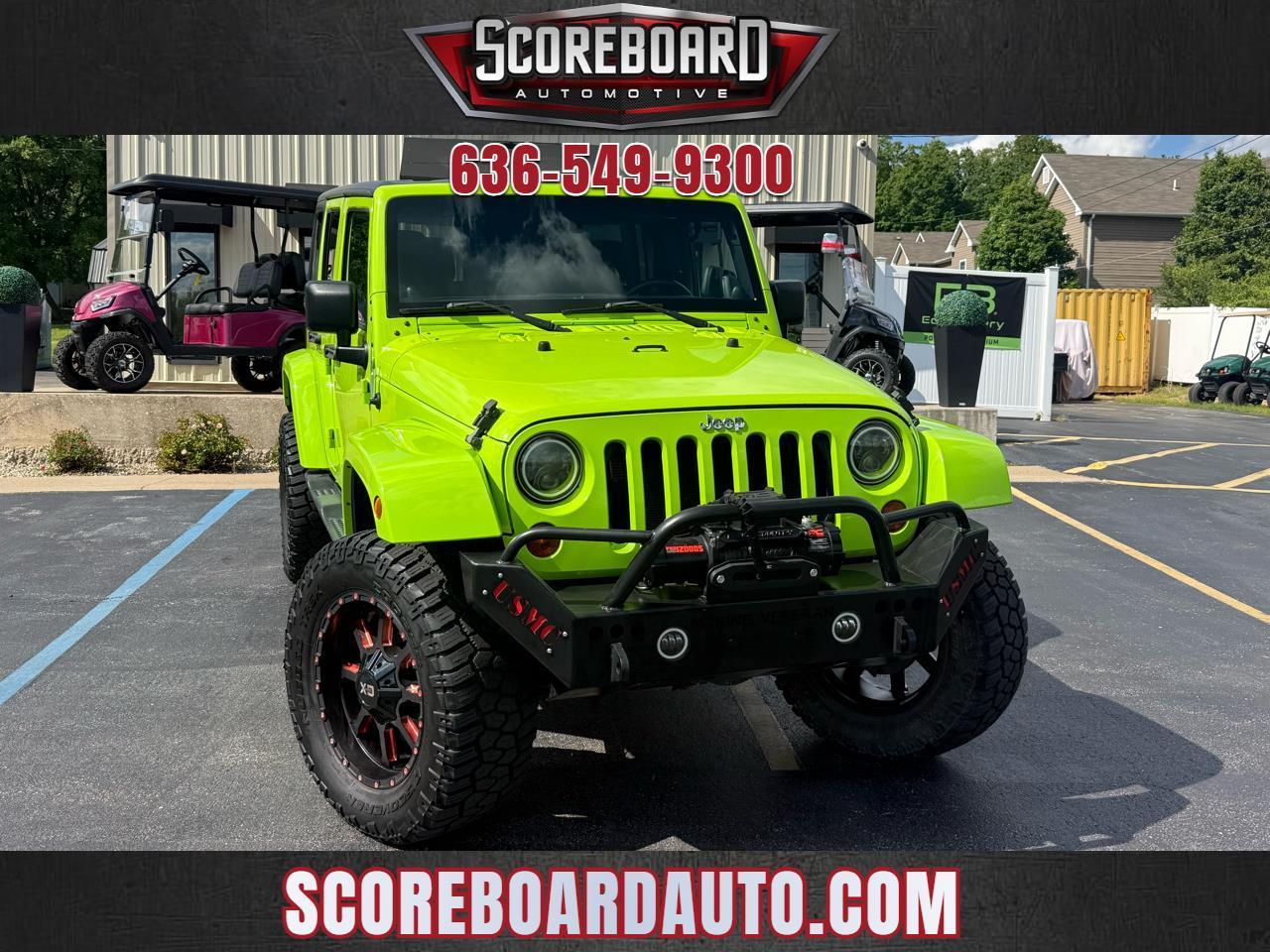 2012 Jeep Wrangler Unlimited 4WD 4dr Sahara