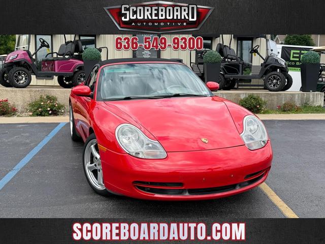 Red 2001 Porsche 911 Carrera 4 Cabriolet AWD Convertible All-Wheel Drive Automatic