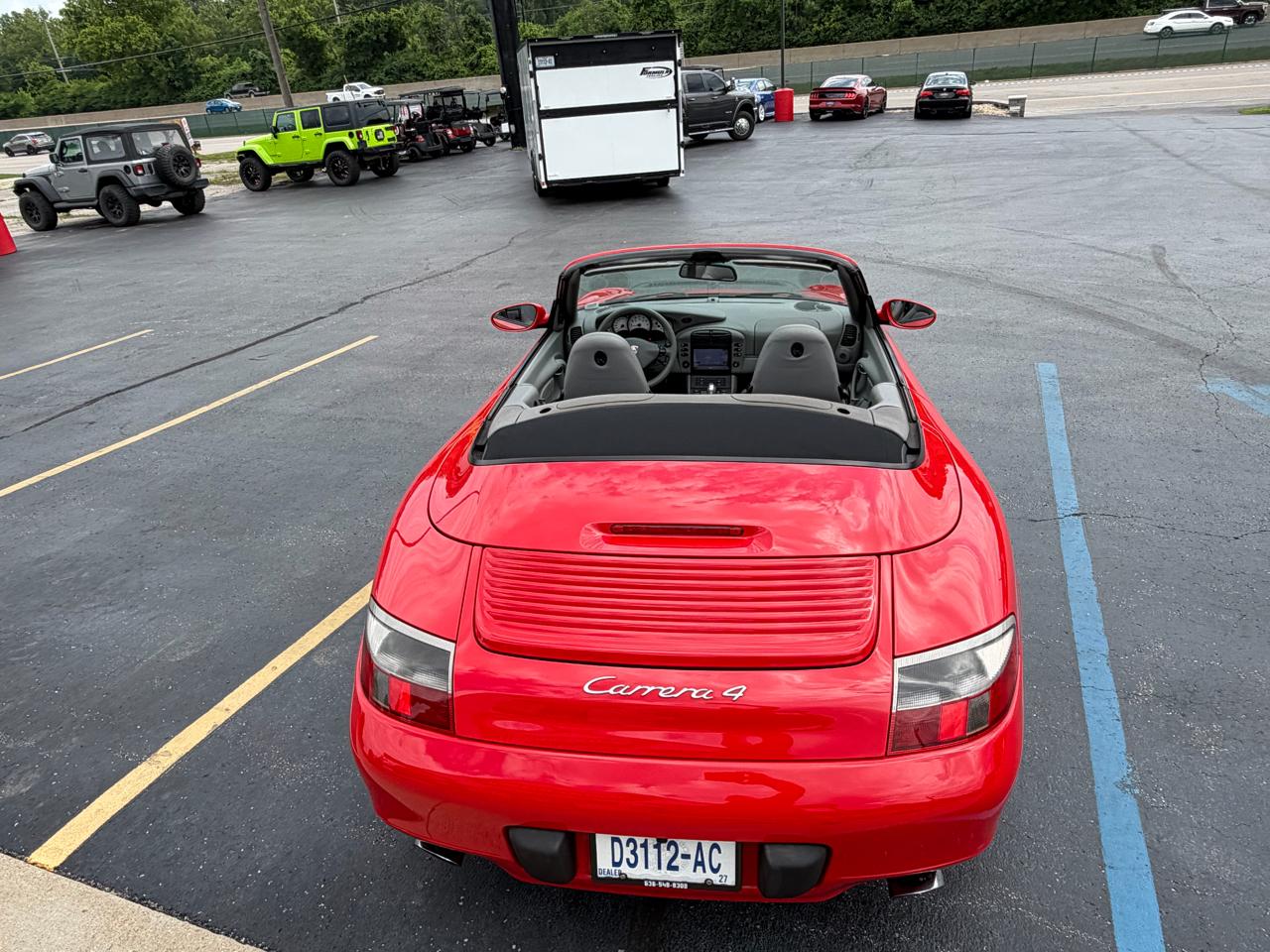 Porsche 911 Carrera 2dr Carrera 4 Cabriolet Tiptronic 2001