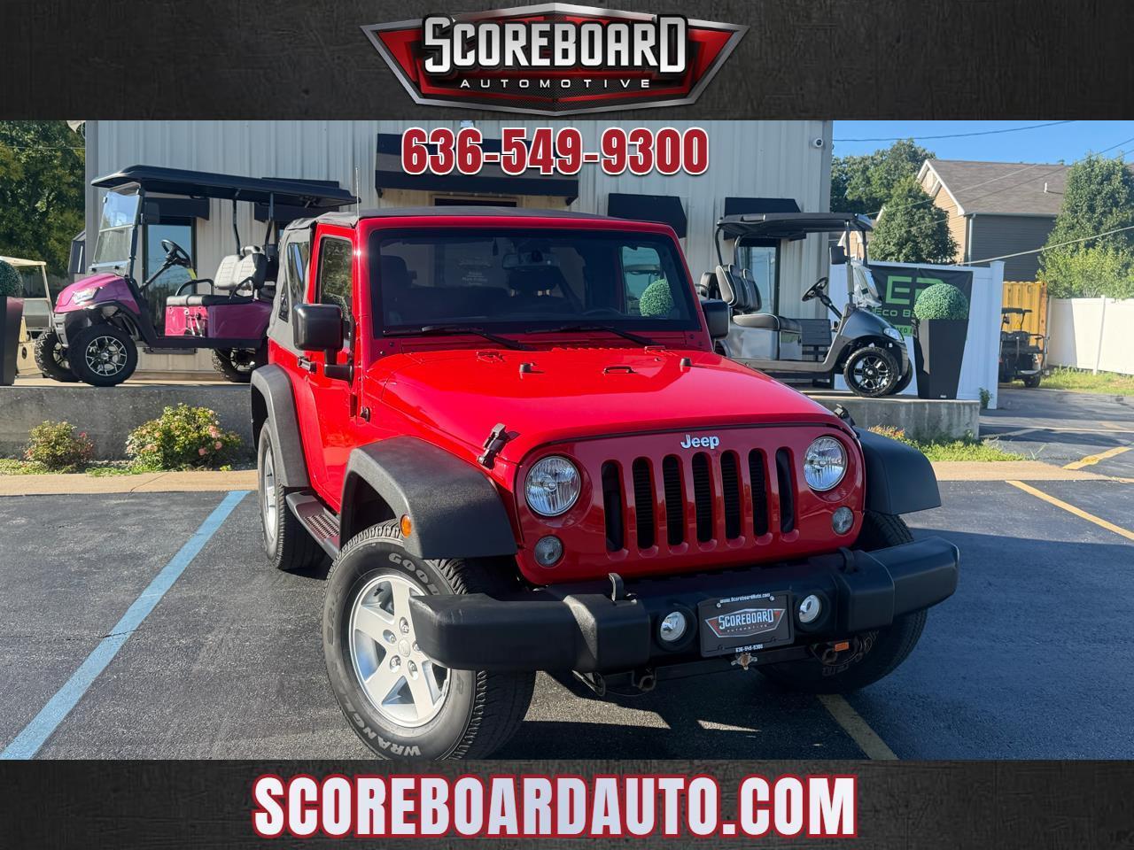 2014 Jeep Wrangler 4WD 2dr Sport
