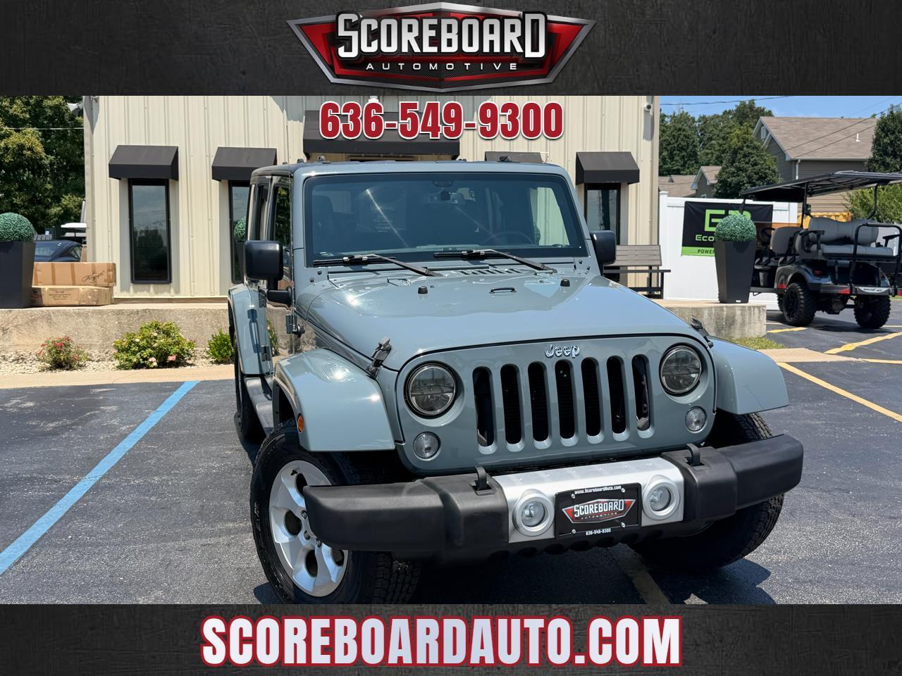 2015 Jeep Wrangler Unlimited 4WD 4dr Sahara