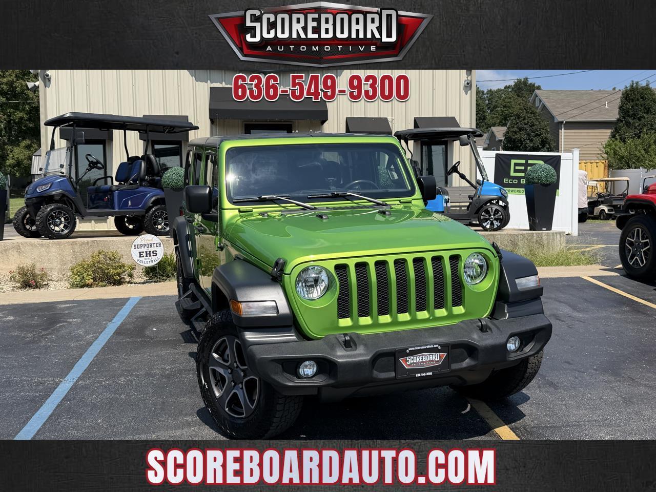 2019 Jeep Wrangler Unlimited Sport S 4x4