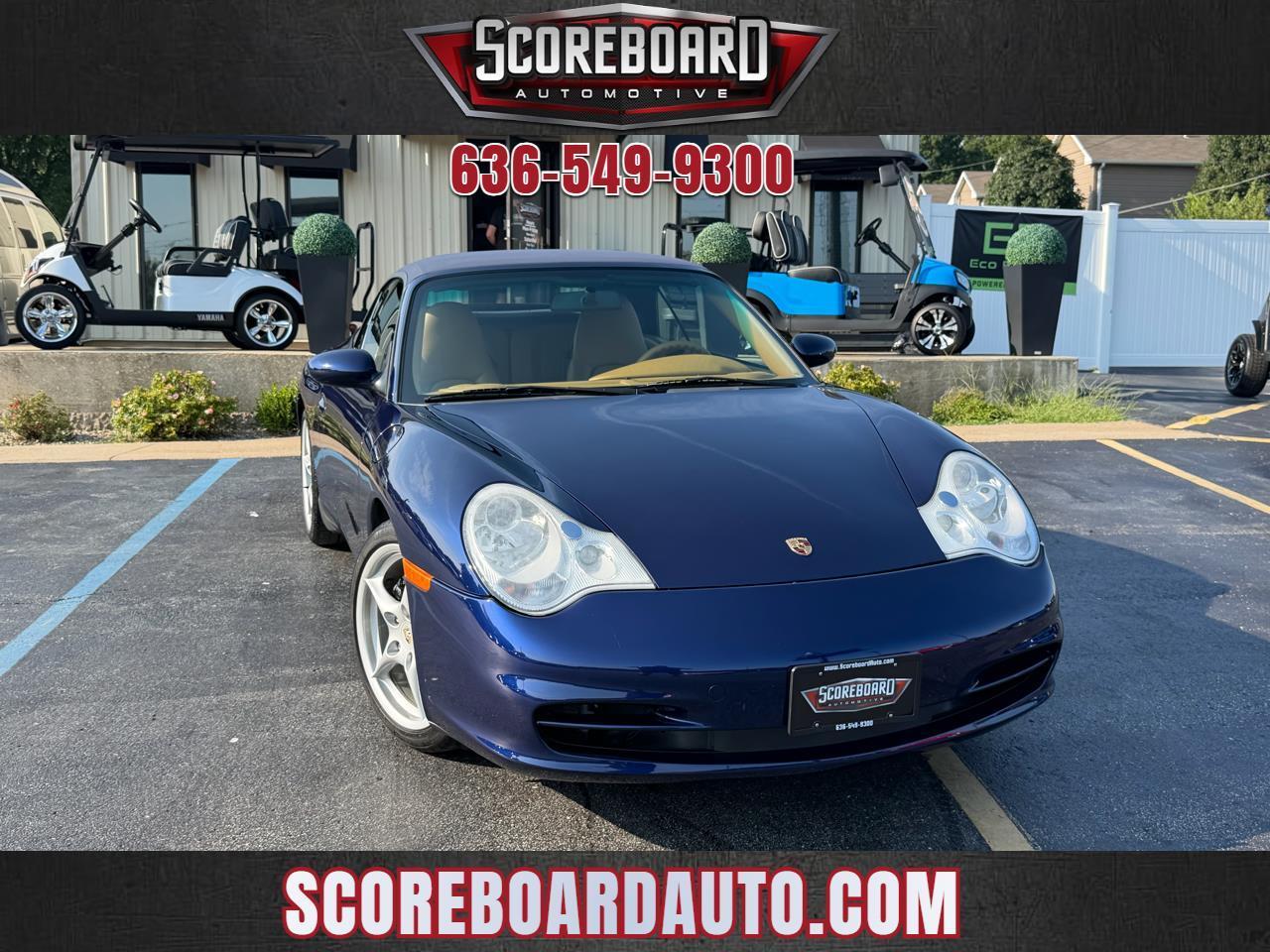Porsche 911 Carrera 2dr Carrera Cabriolet 6-Spd Manual 2002