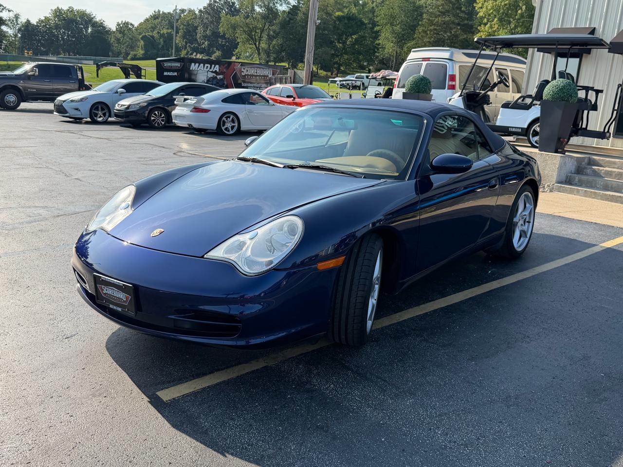 Porsche 911 Carrera 2dr Carrera Cabriolet 6-Spd Manual 2002