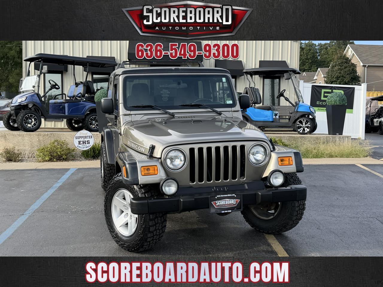2003 Jeep Wrangler 2dr Rubicon