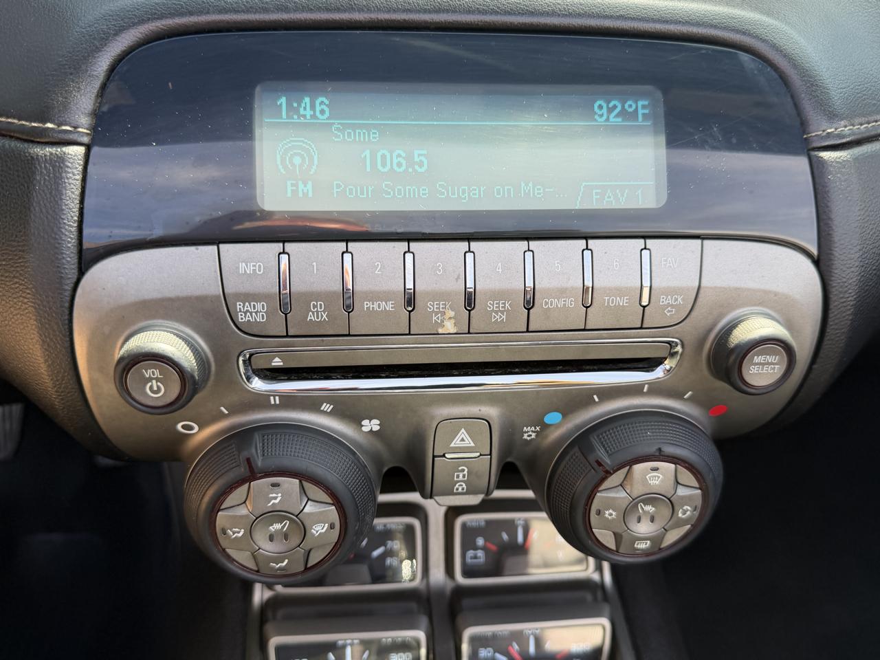 Chevrolet Camaro 2dr Conv 2SS 2012
