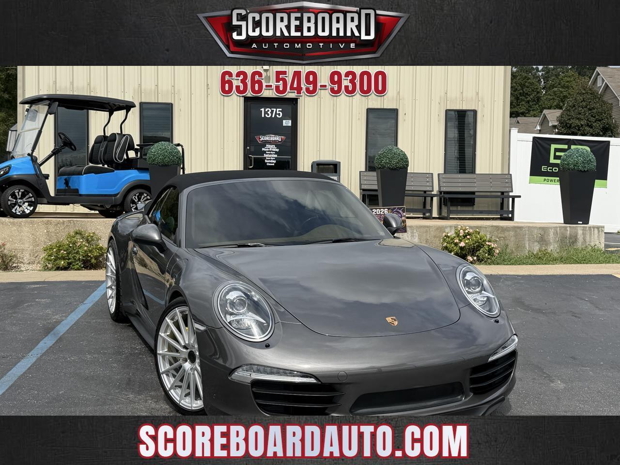 2014 Porsche 911 2dr Cabriolet Carrera