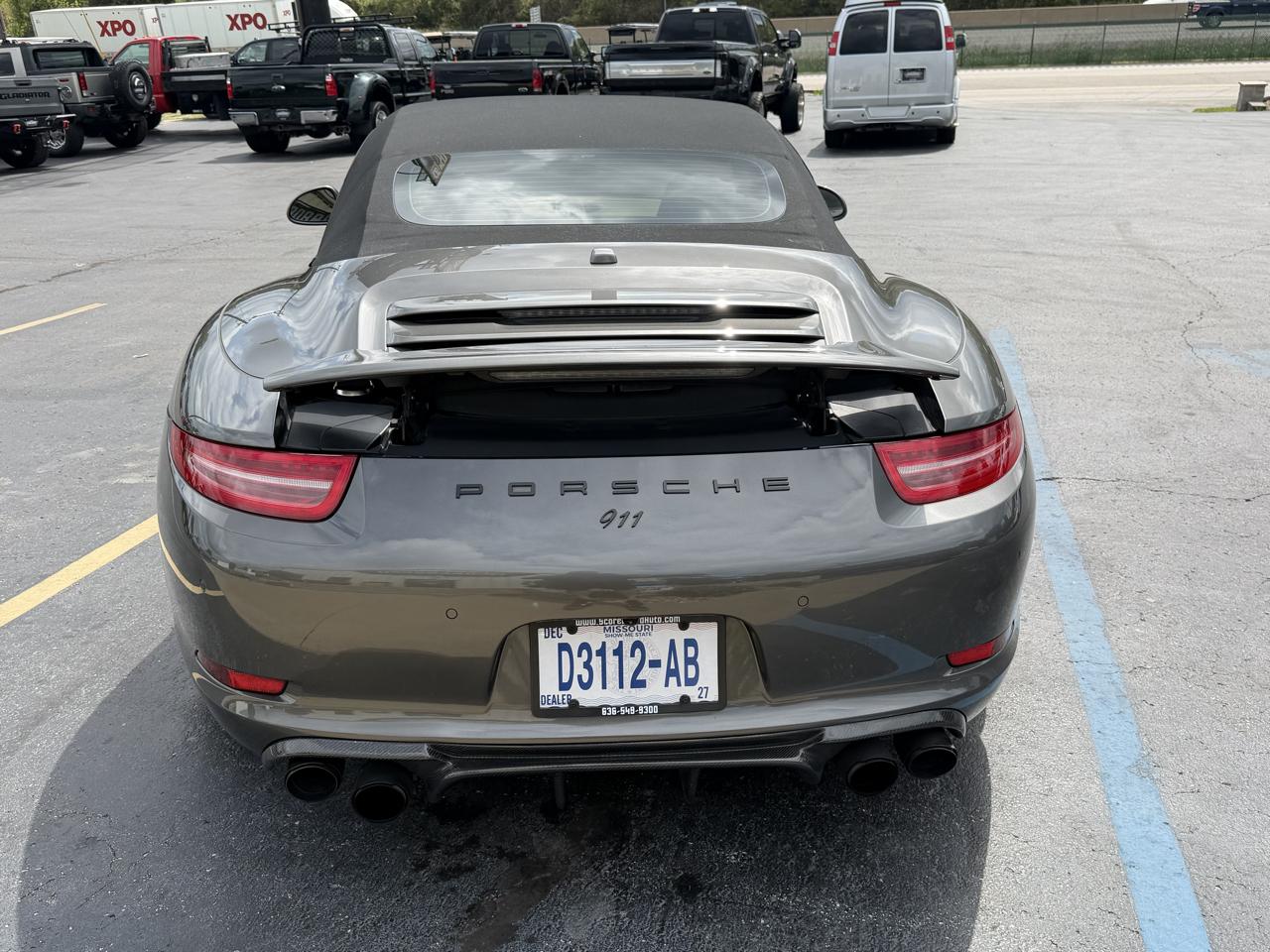 Porsche 911 2dr Cabriolet Carrera 2014