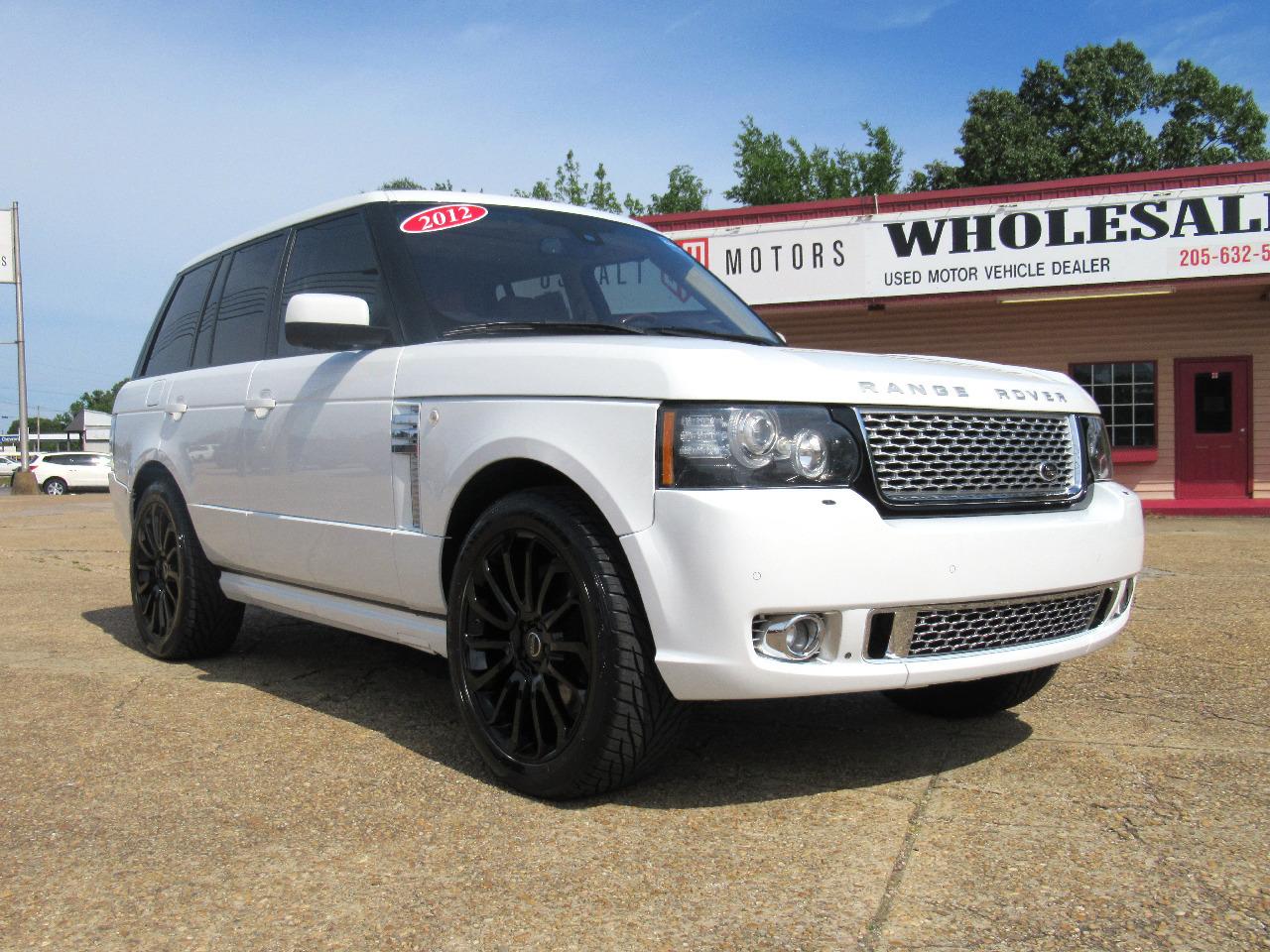 Range rover supercharged 2012