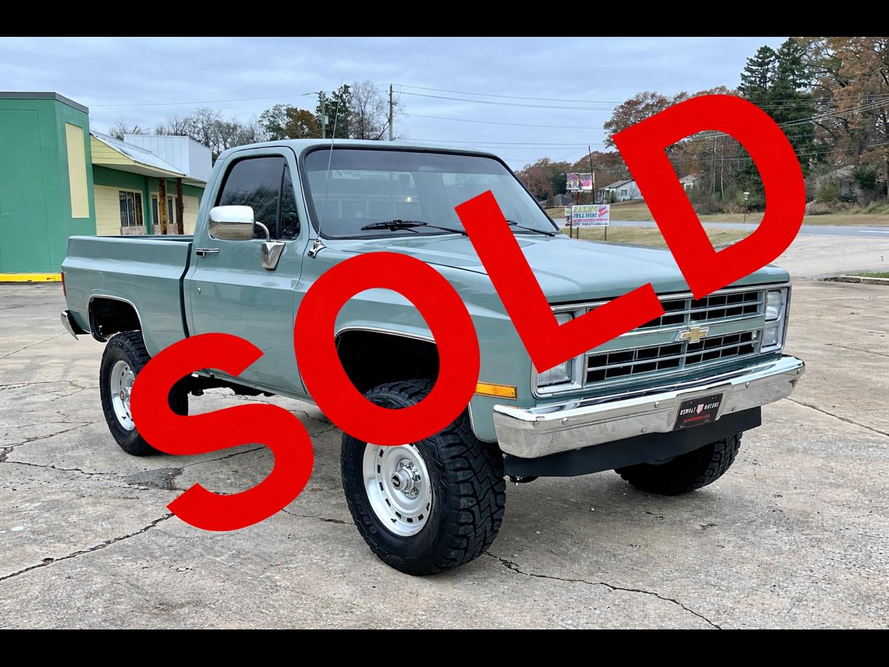 1986 Chevrolet K10 Scottsdale