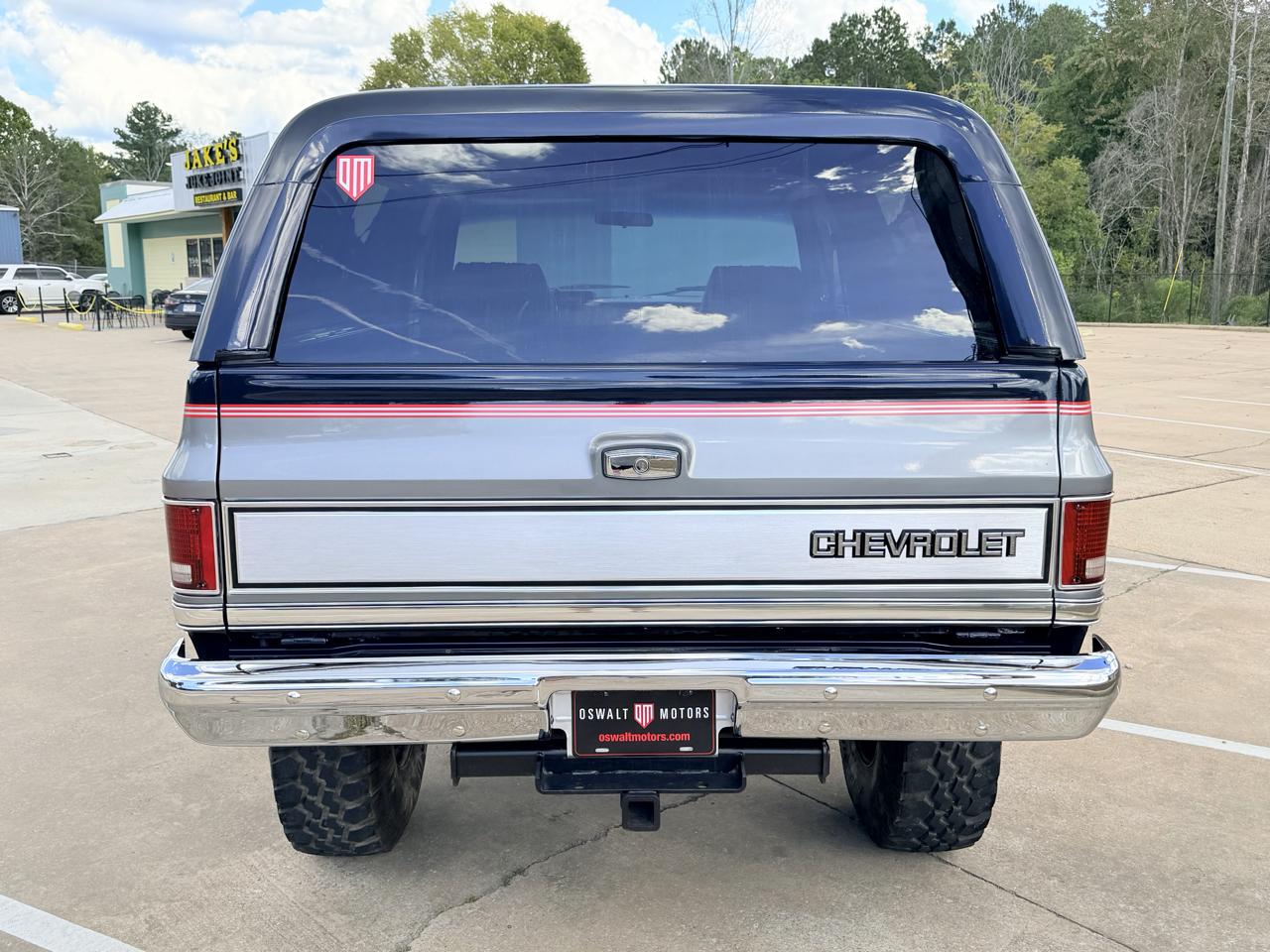 Chevrolet Blazer Silverado 1987