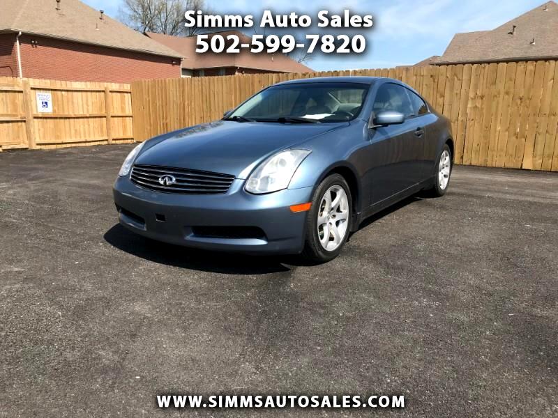Used 2007 Infiniti G35 for Sale in Shepherdsville KY 40165 Simms Auto Sales