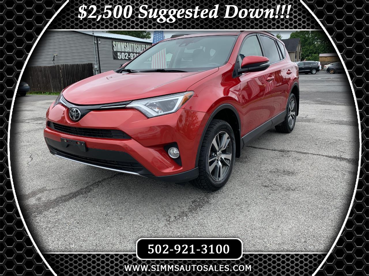 Toyota RAV4 XLE AWD 2017