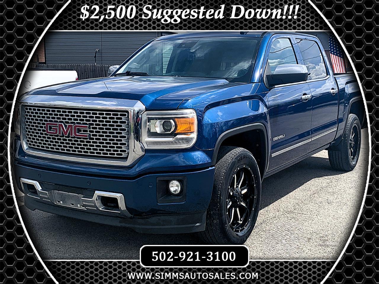 2015 GMC Sierra 1500 Denali Crew Cab Short Box 4WD