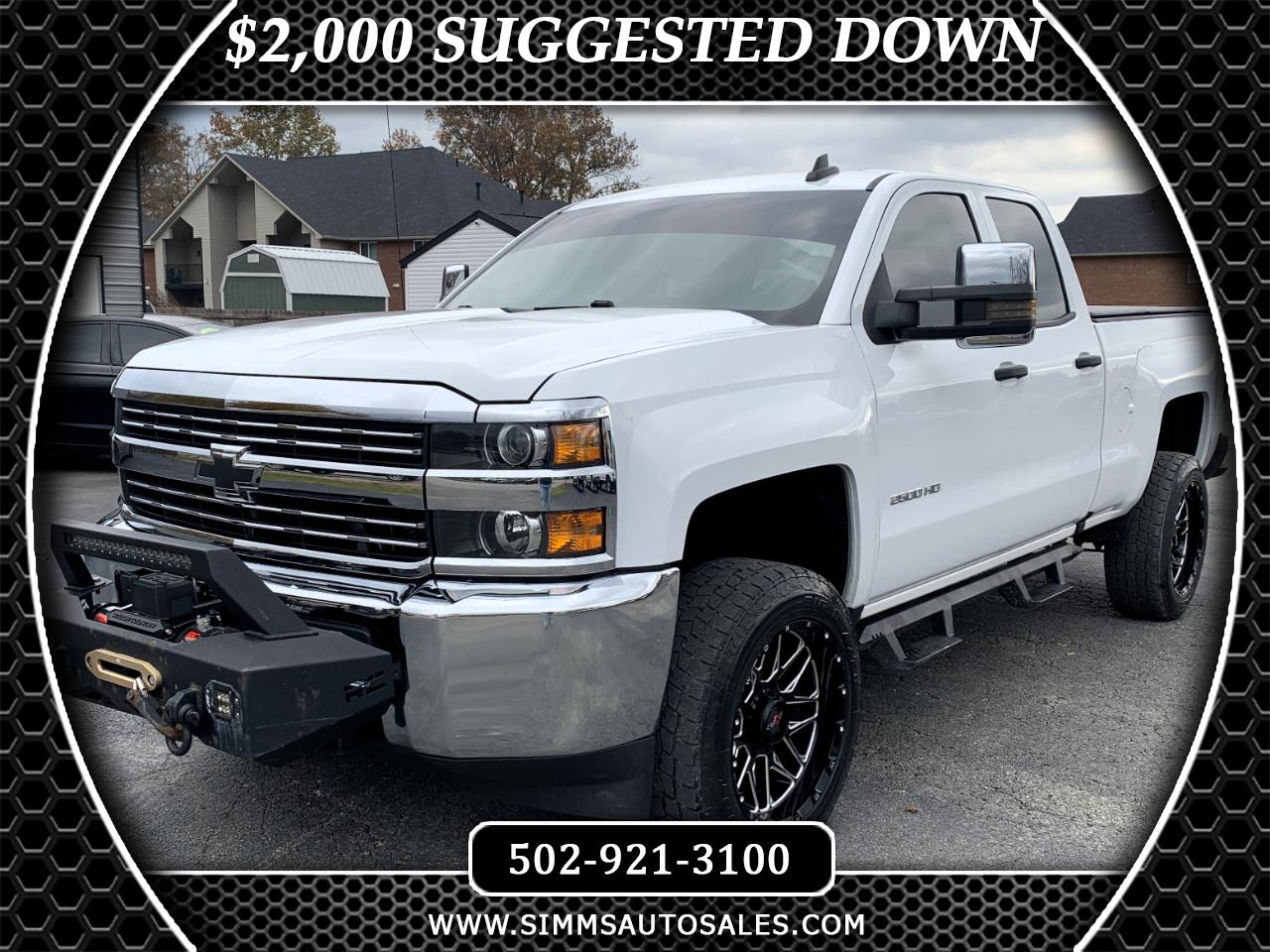 2017 Chevrolet Silverado 2500HD Work Truck Double Cab Long Box 4WD