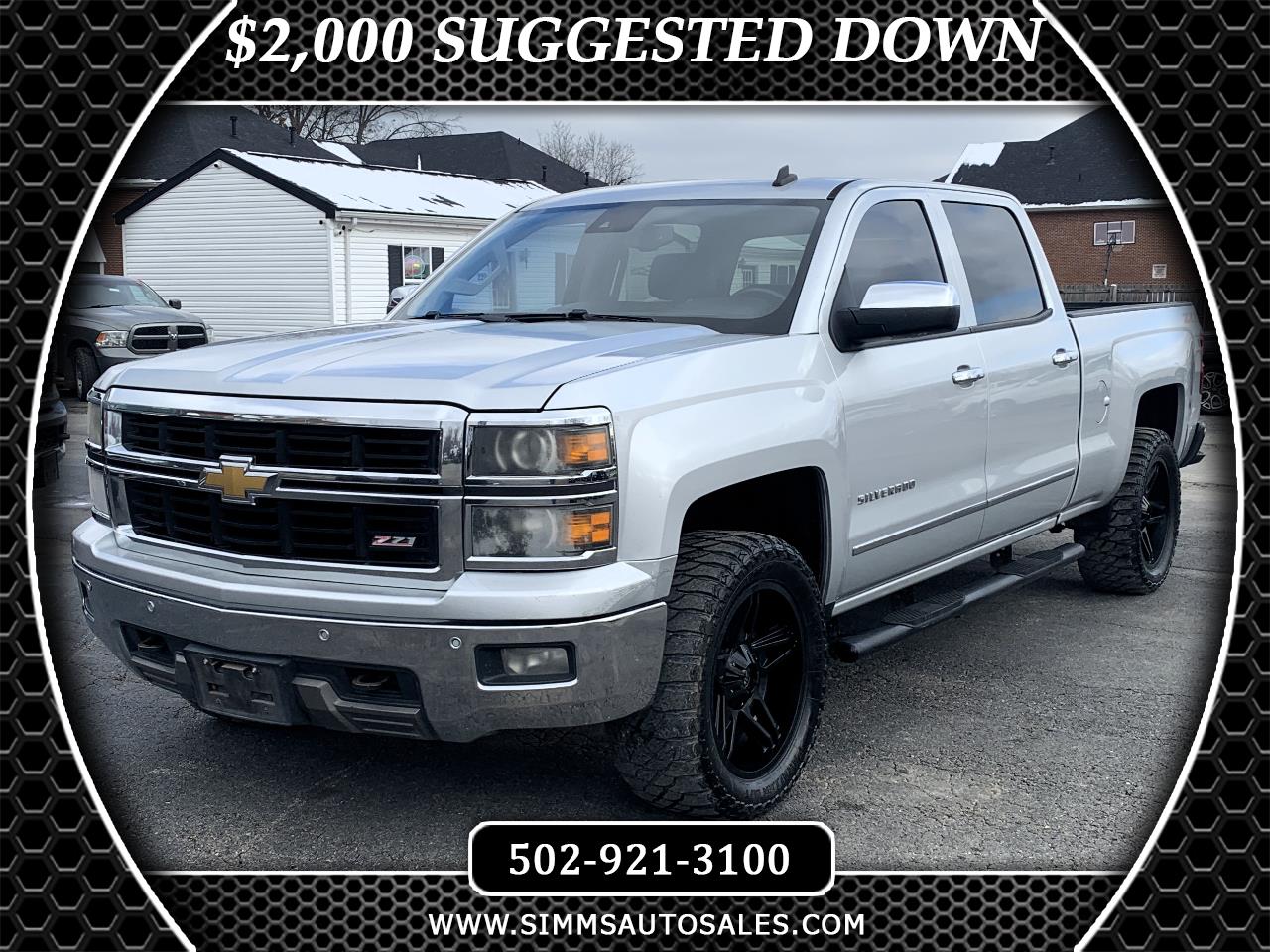 2014 Chevrolet Silverado 1500 4WD Crew Cab 147" LTZ
