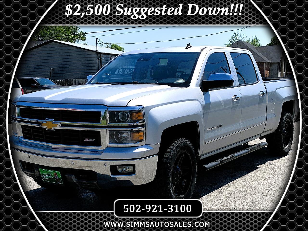 2014 Chevrolet Silverado 1500 4WD Crew Cab 147" LTZ