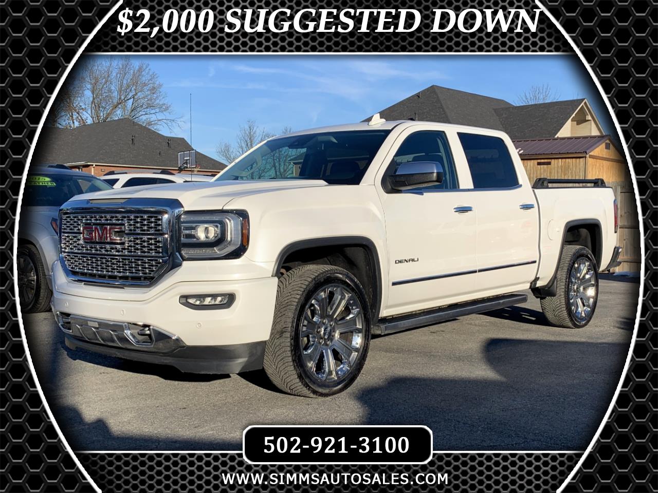 GMC Sierra 1500 Denali Crew Cab Short Box 4WD 2017