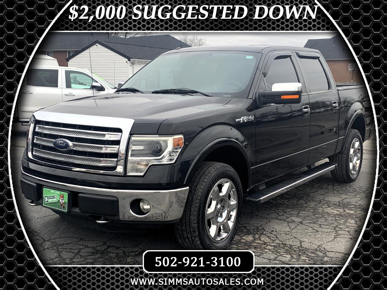 2013 Ford F-150 4WD Lariat SuperCrew