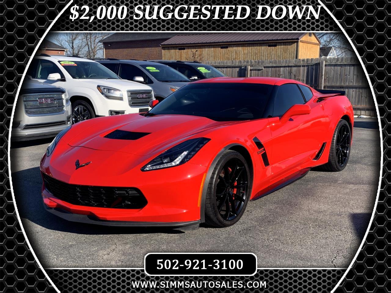 2019 Chevrolet Corvette Grand Sport Standard w/1LT Coupe Auto