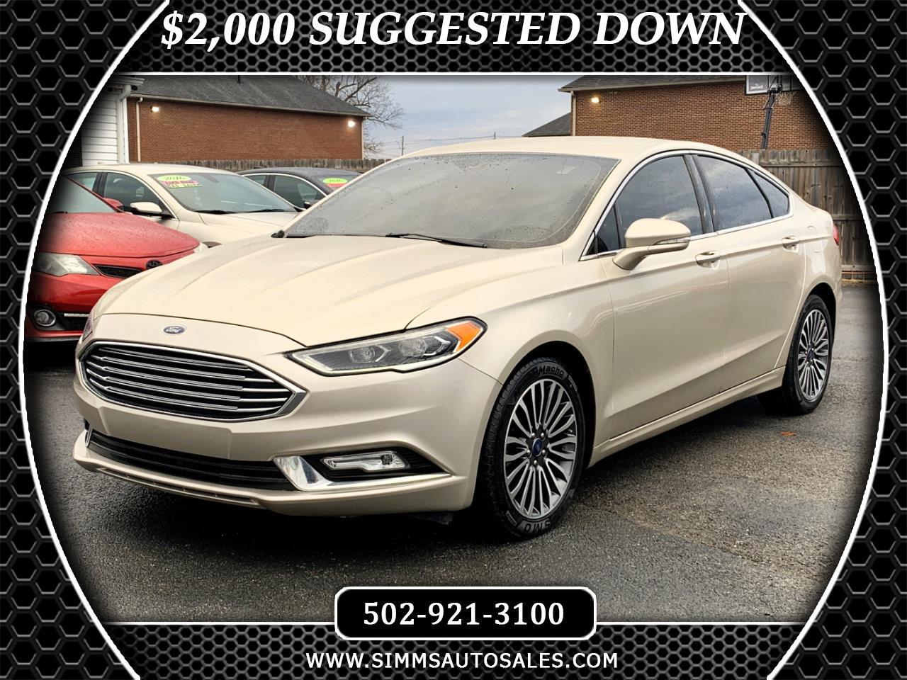 Ford Fusion SE 2017