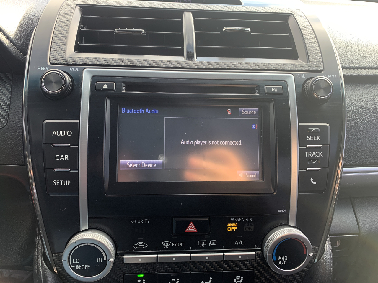 Toyota Camry XLE 2014