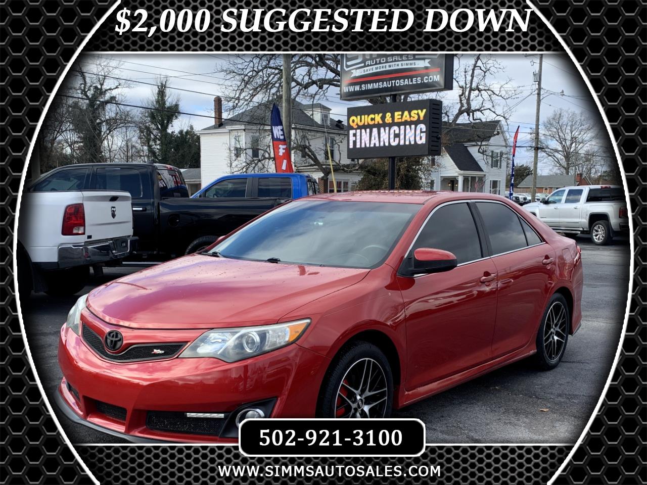 Toyota Camry XLE 2014