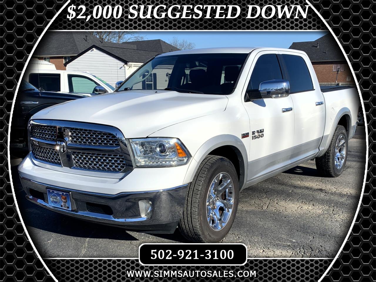 RAM 1500 Laramie Crew Cab SWB 4WD 2014