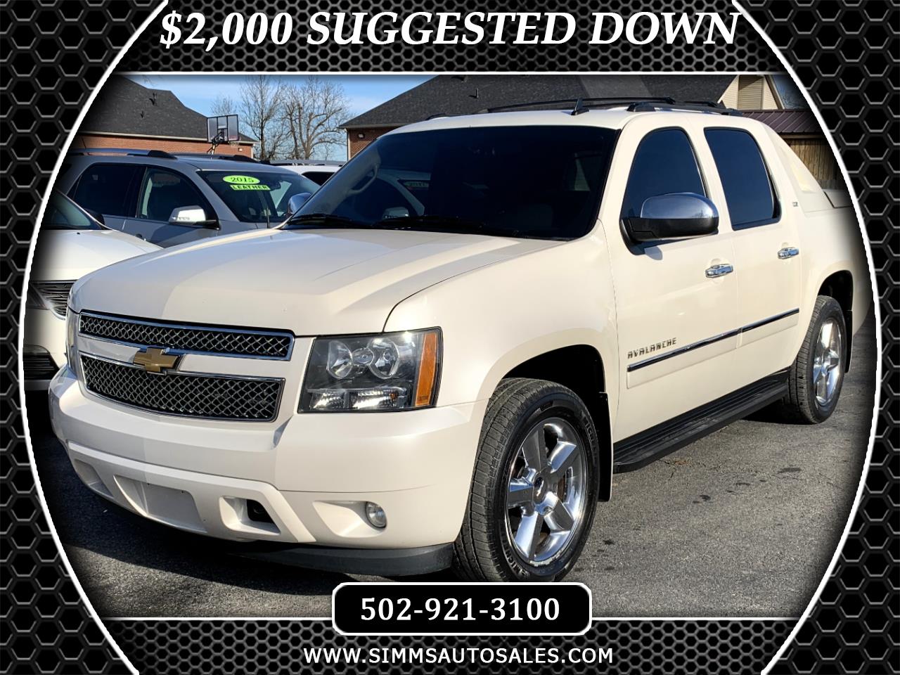 2012 Chevrolet Avalanche LTZ 4WD