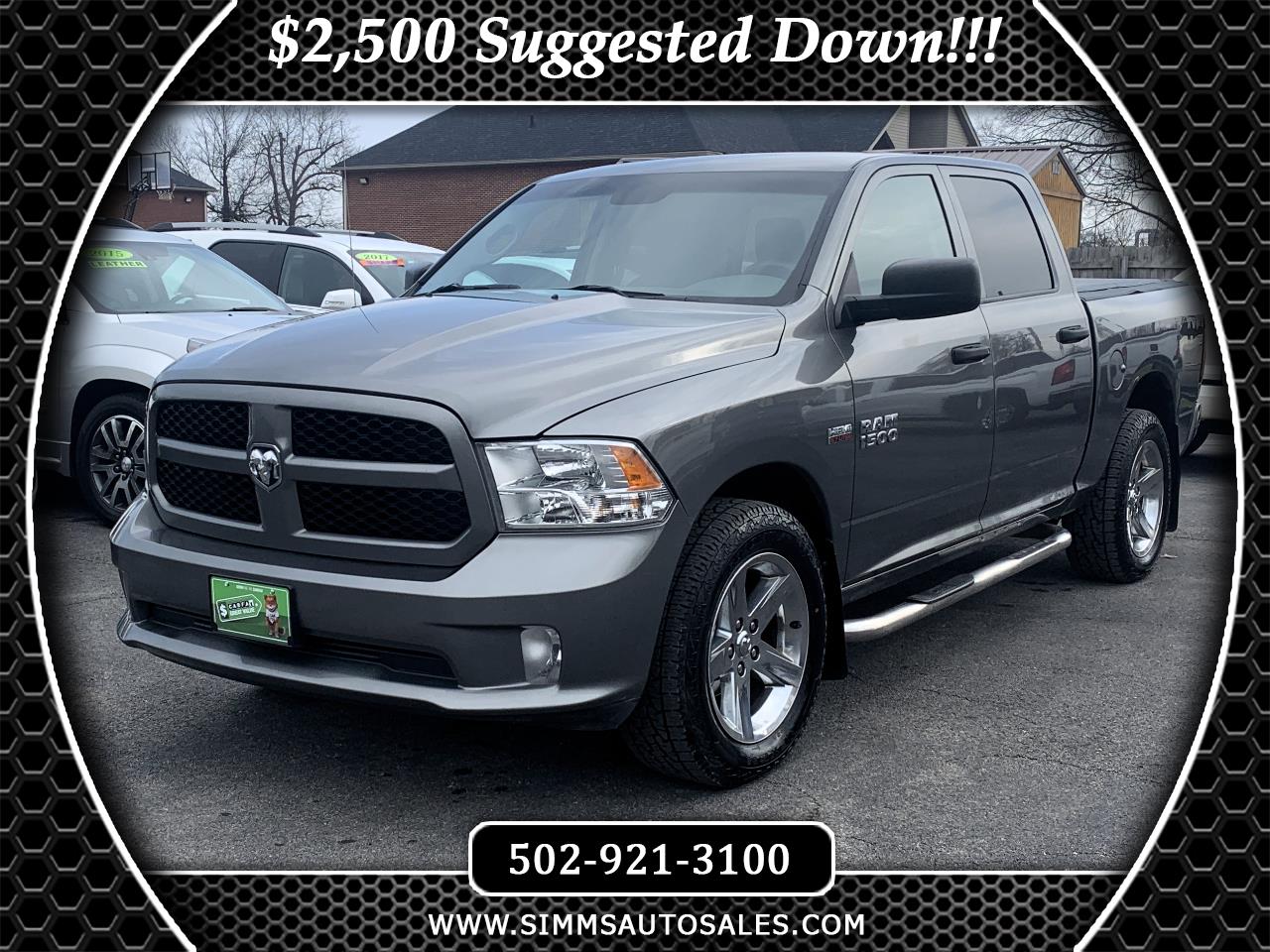 RAM 1500 Tradesman Crew Cab SWB 4WD 2013
