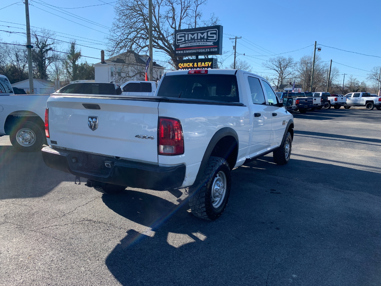 RAM 2500 ST Crew Cab SWB 4WD 2012