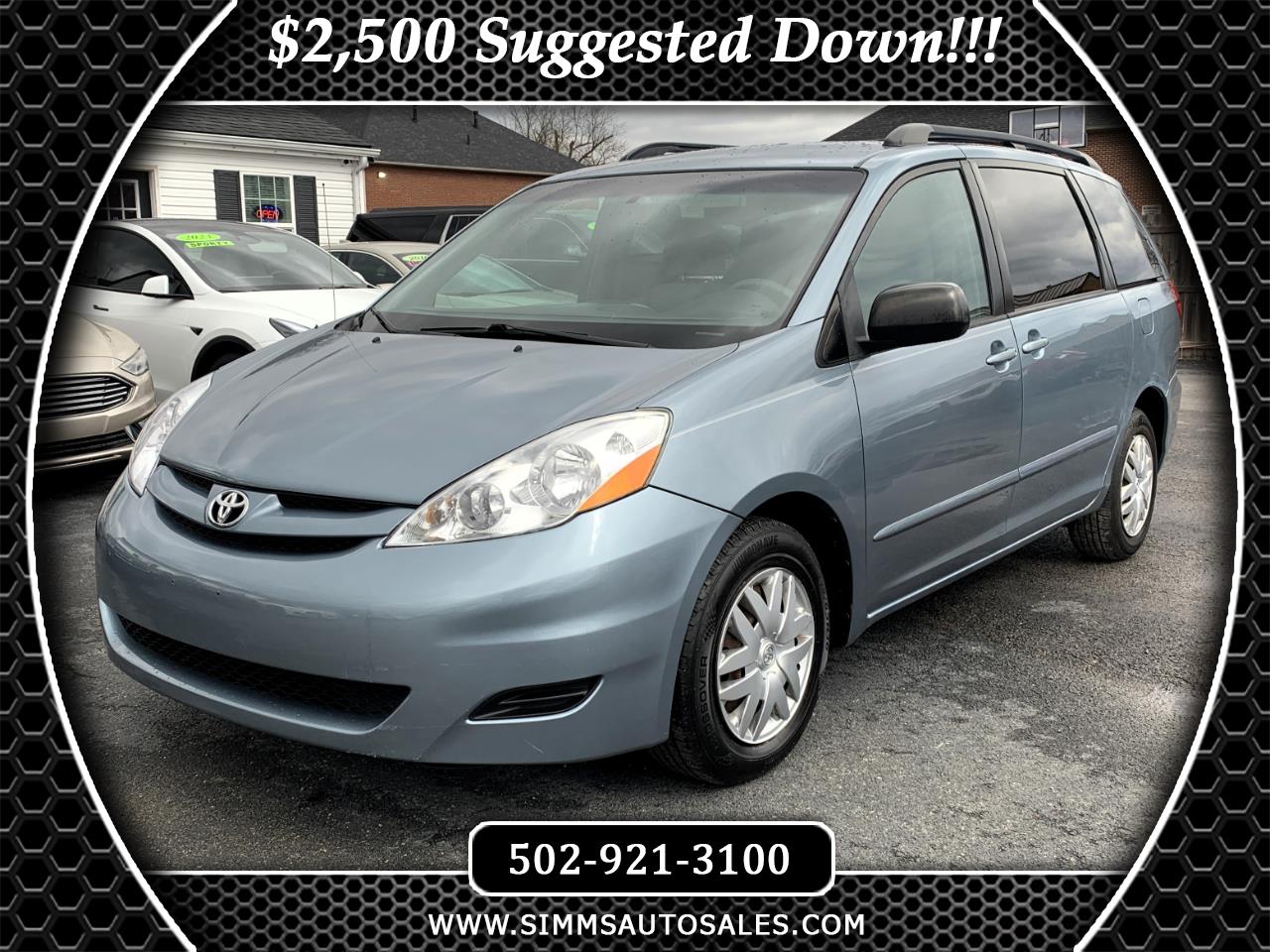 Toyota Sienna CE FWD 7-Passenger 2009