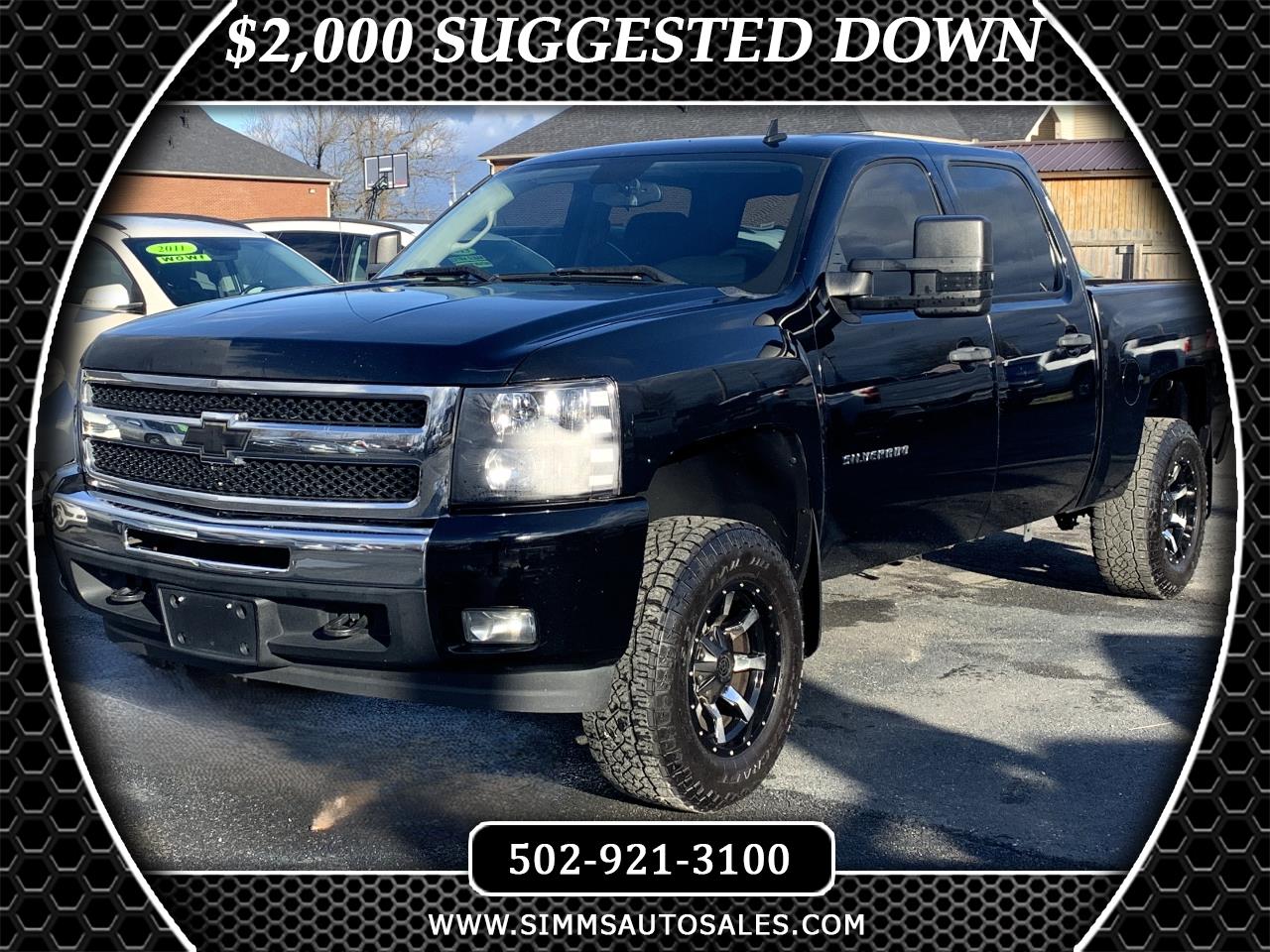 2011 Chevrolet Silverado 1500 LT Crew Cab 4WD