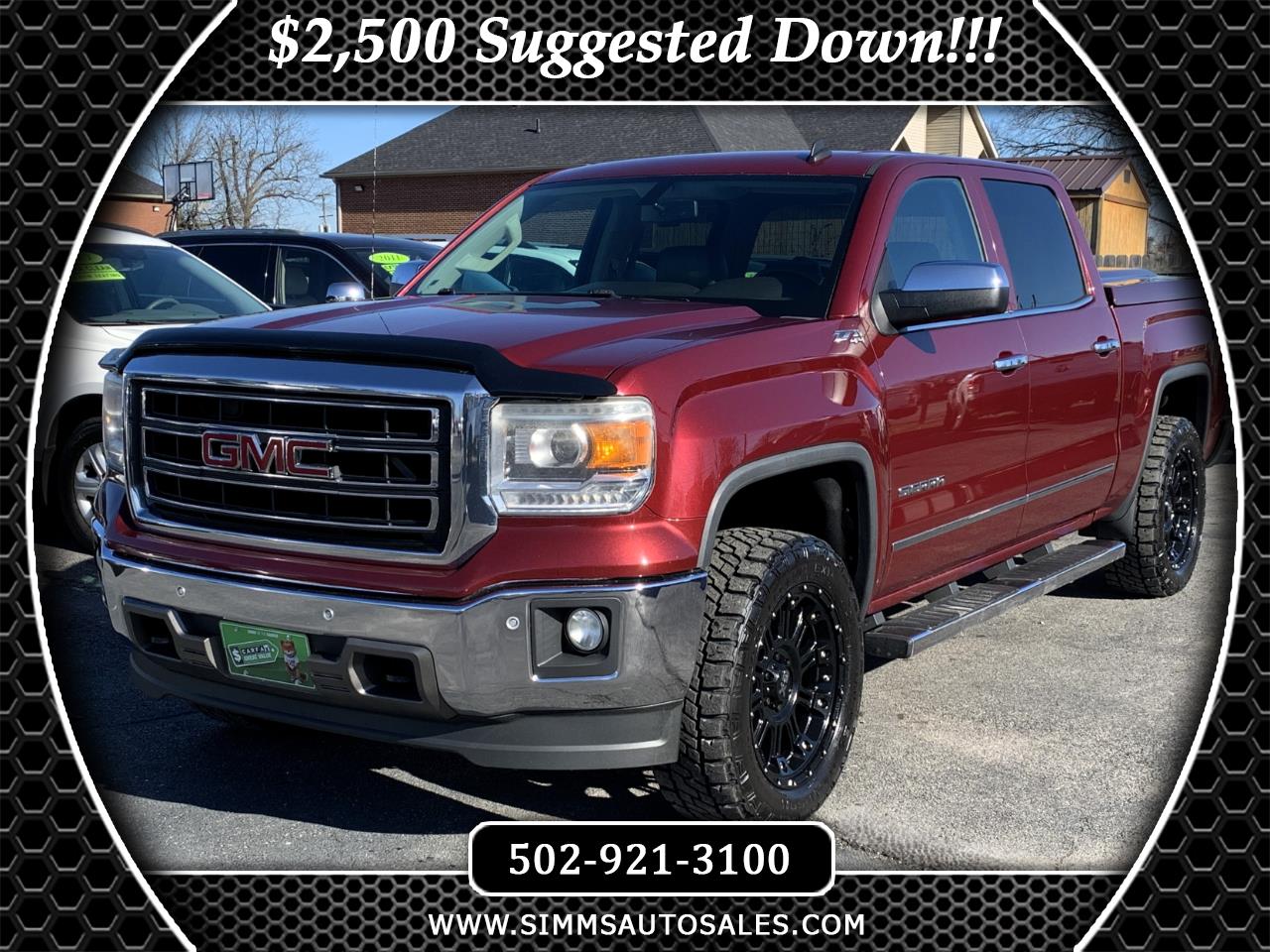GMC Sierra 1500 SLT Crew Cab 4WD 2014