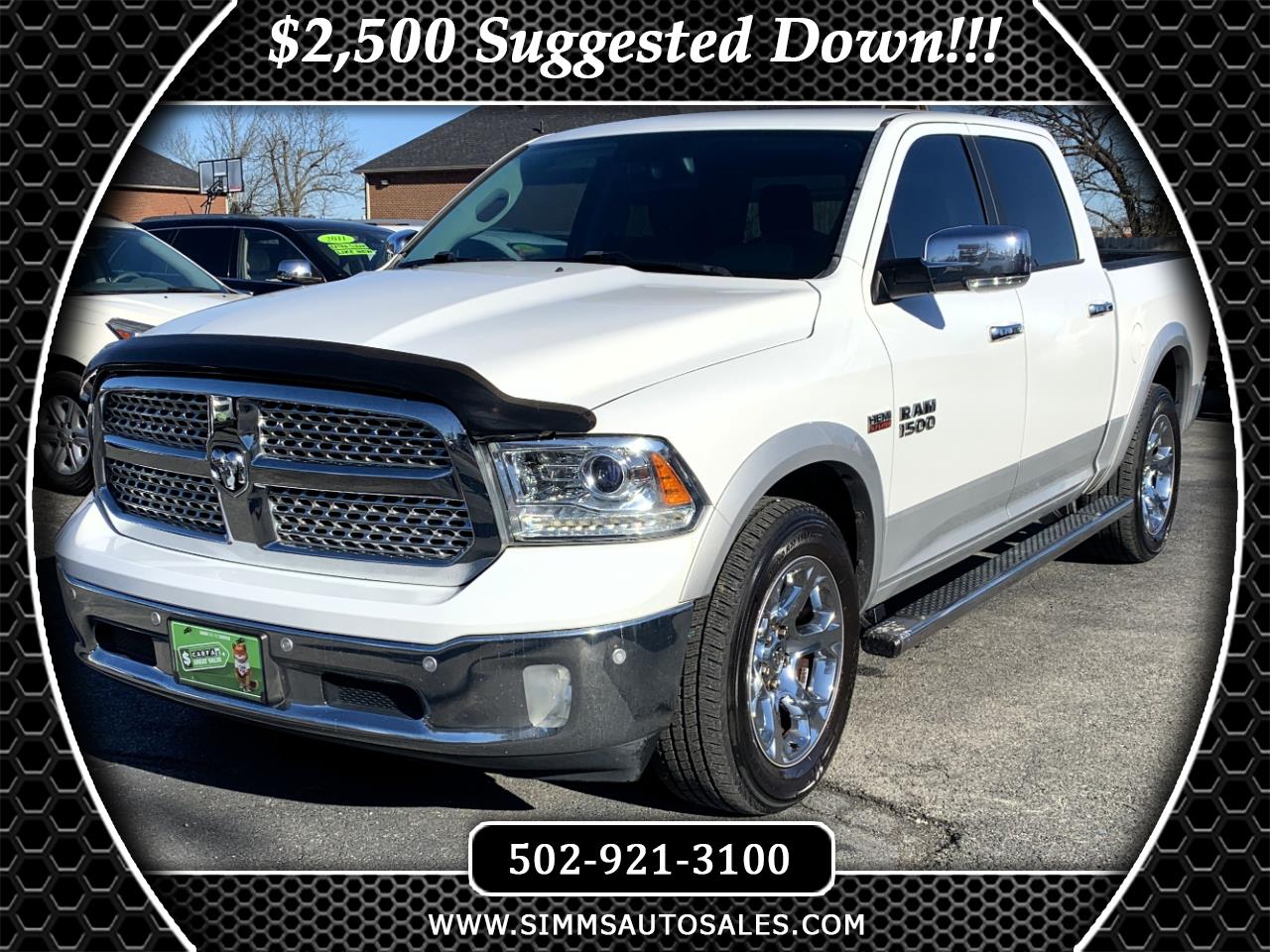 RAM 1500 Laramie Crew Cab SWB 4WD 2017