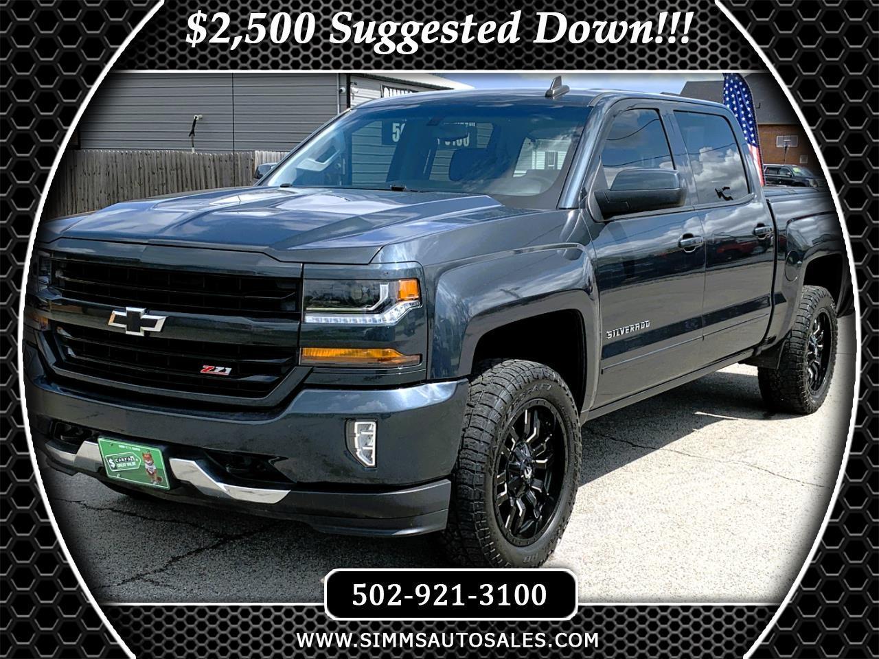 2018 Chevrolet Silverado 1500 LT Crew Cab 4WD